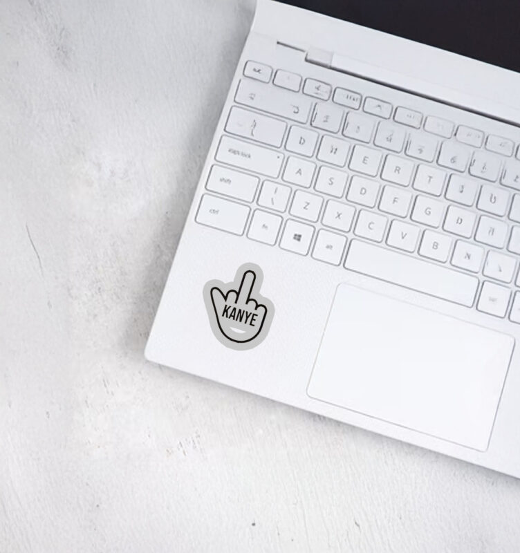 FCK KANYE Sticker 8 FCK KANYE Sticker