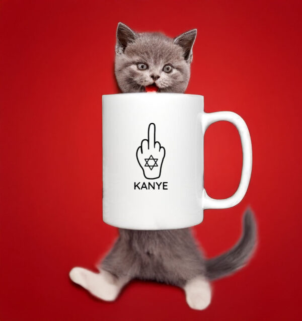 Fuck Kanye - Anti Ye Jewish Pride Mug