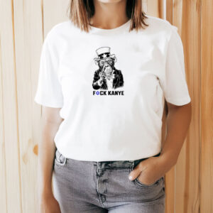 Jew Monkey Middle Finger Fuck Kanye West T-shirt