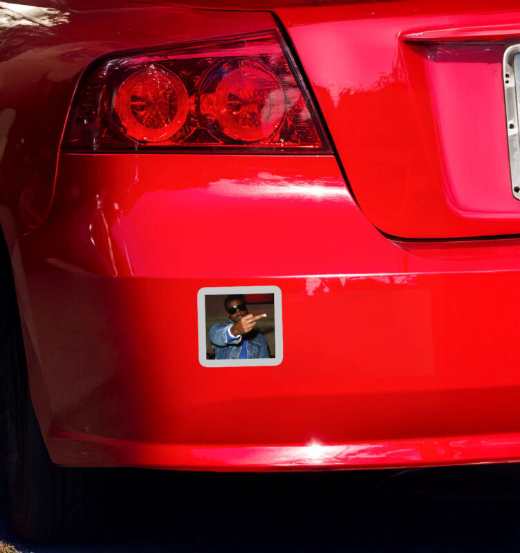 Kanye West - Kanye Middle Finger Sticker 10 Kanye West - Kanye Middle Finger Sticker