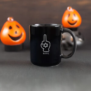 Middle Finger Kanye Anti-Kanye Mug