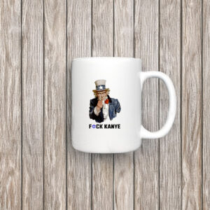 Uncle Sam Middle Finger Fuck Kanye Antisemitism Mug