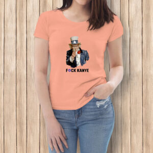 Uncle Sam Middle Finger Fuck Kanye Antisemitism T-Shirt